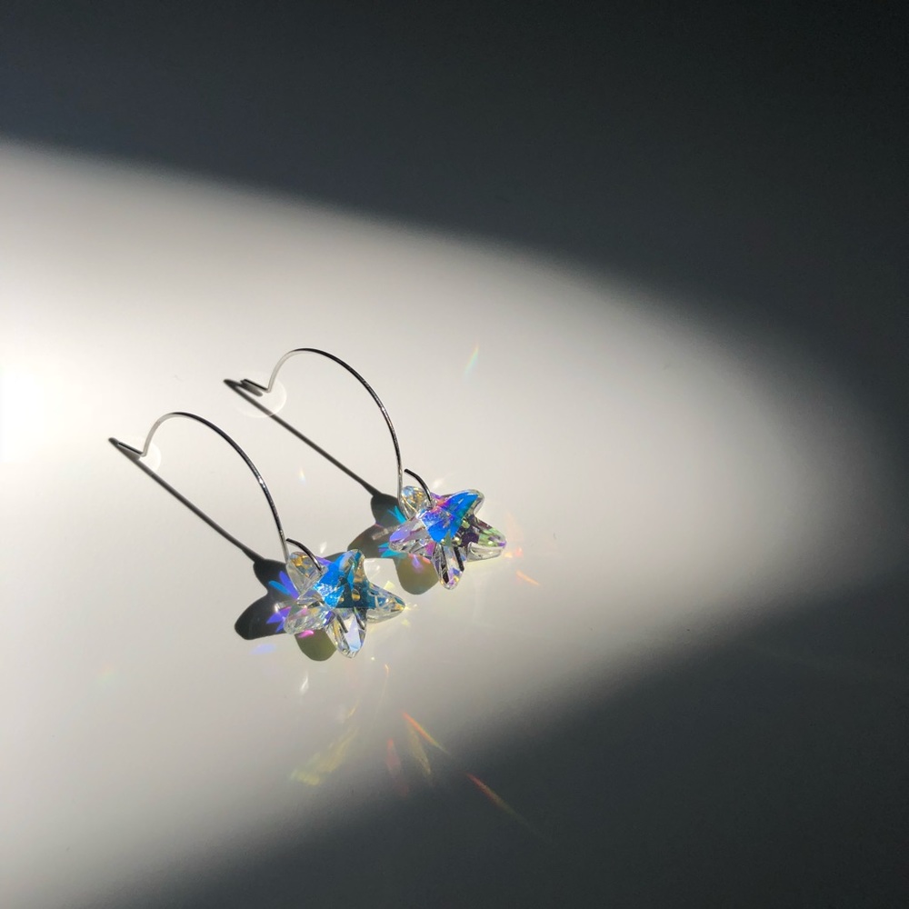 Star earrings